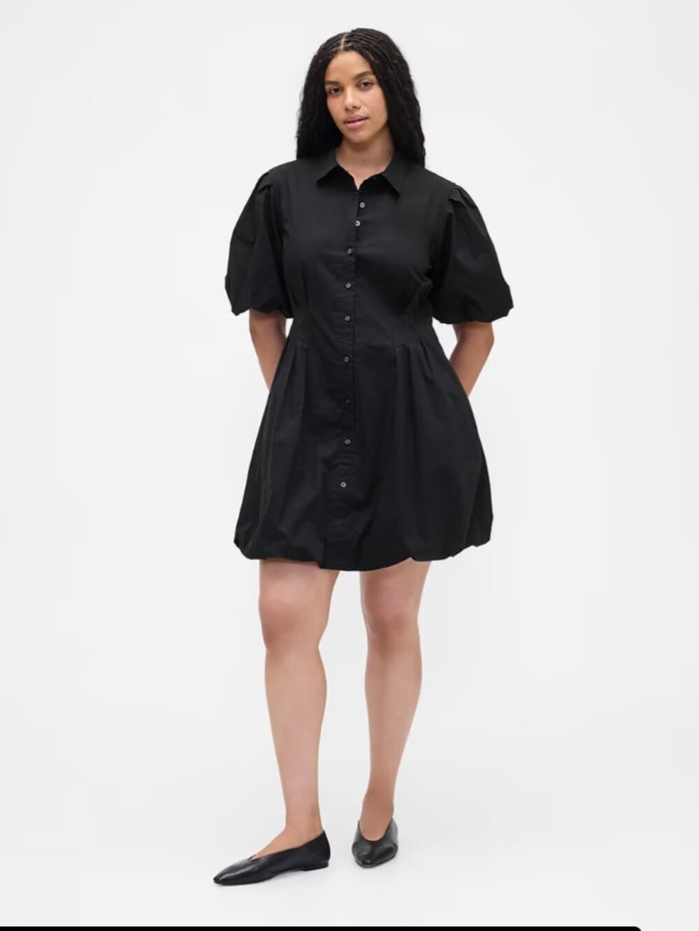 NWOT Gap 100% Cotton Linen Bubble Dress 2XL